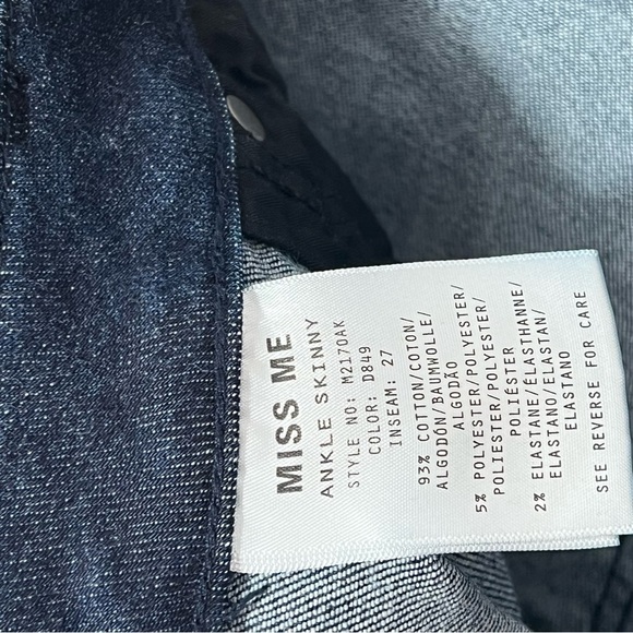 Miss Me Mid rise ankle skinny - Picture 4 of 6